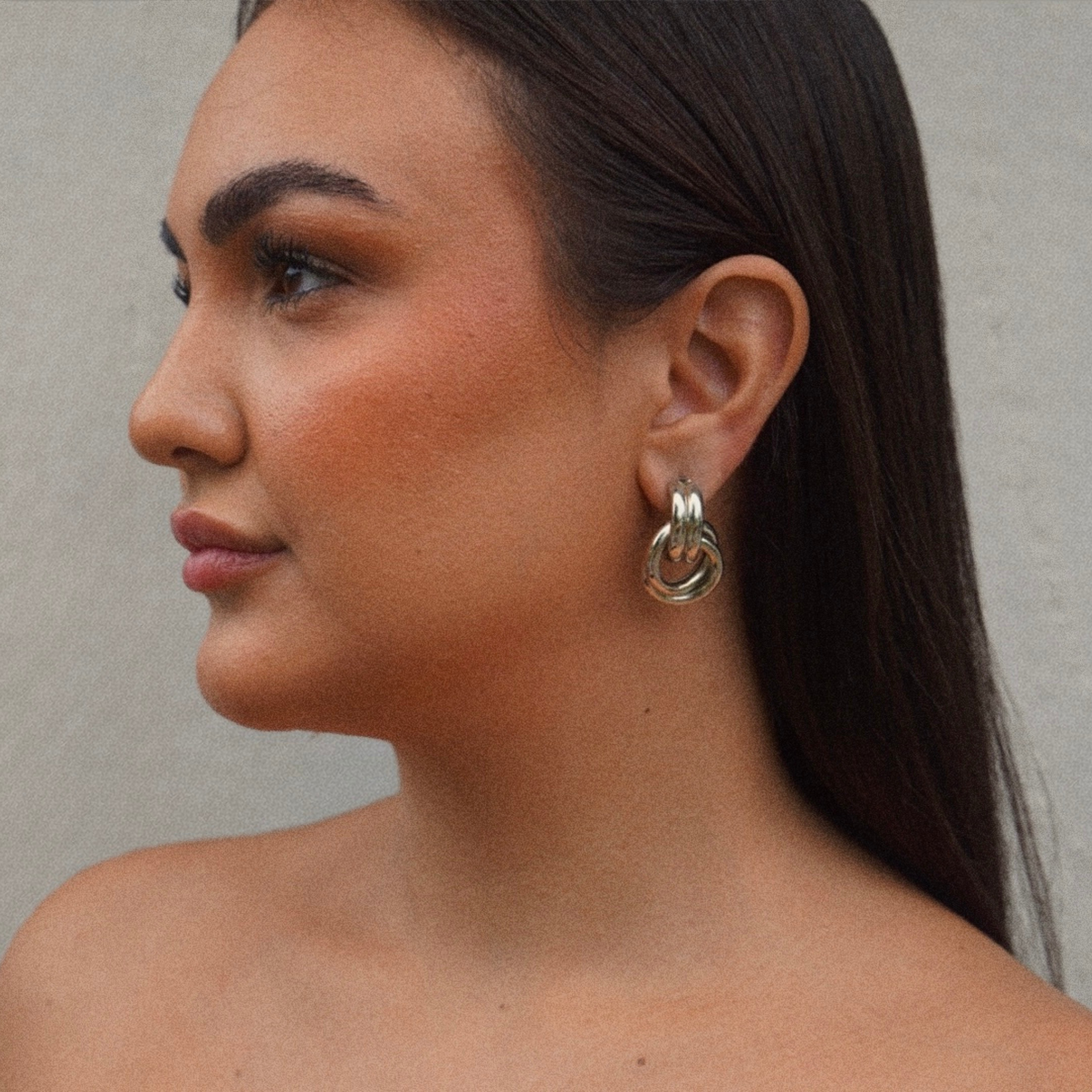 Jolie Gold Earring