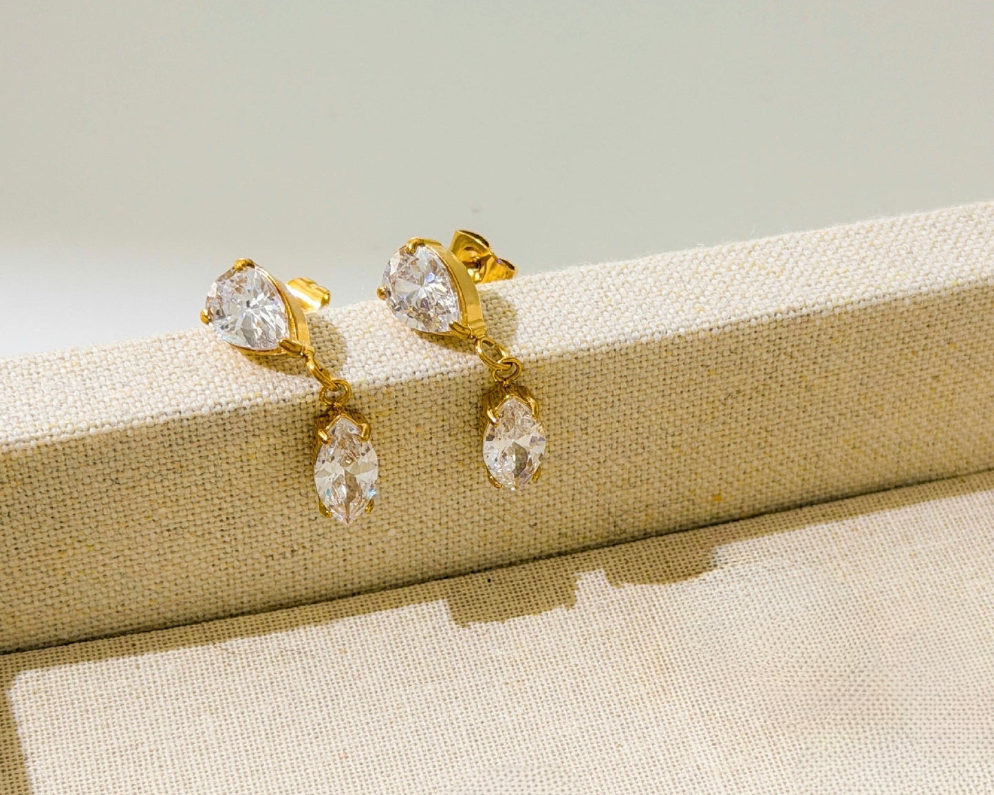 Duo Drop Earrings