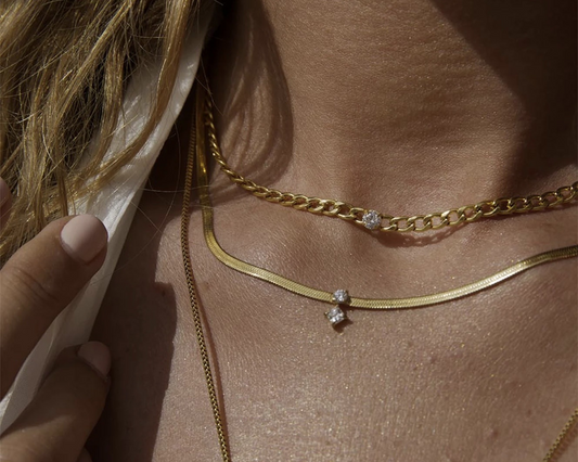 Celeste Snake Chain Necklace