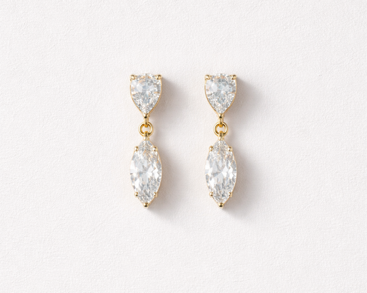 Duo Drop Earrings