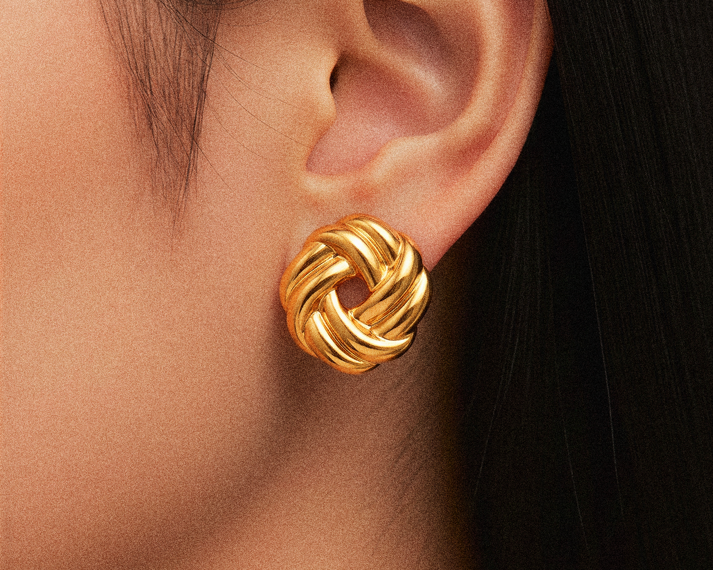 Woven Knot Studs
