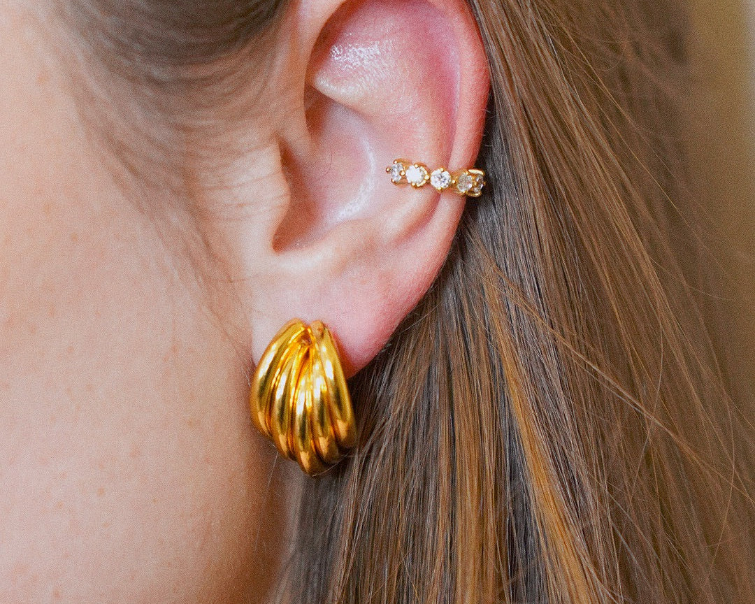 Triple Croissant Hoops