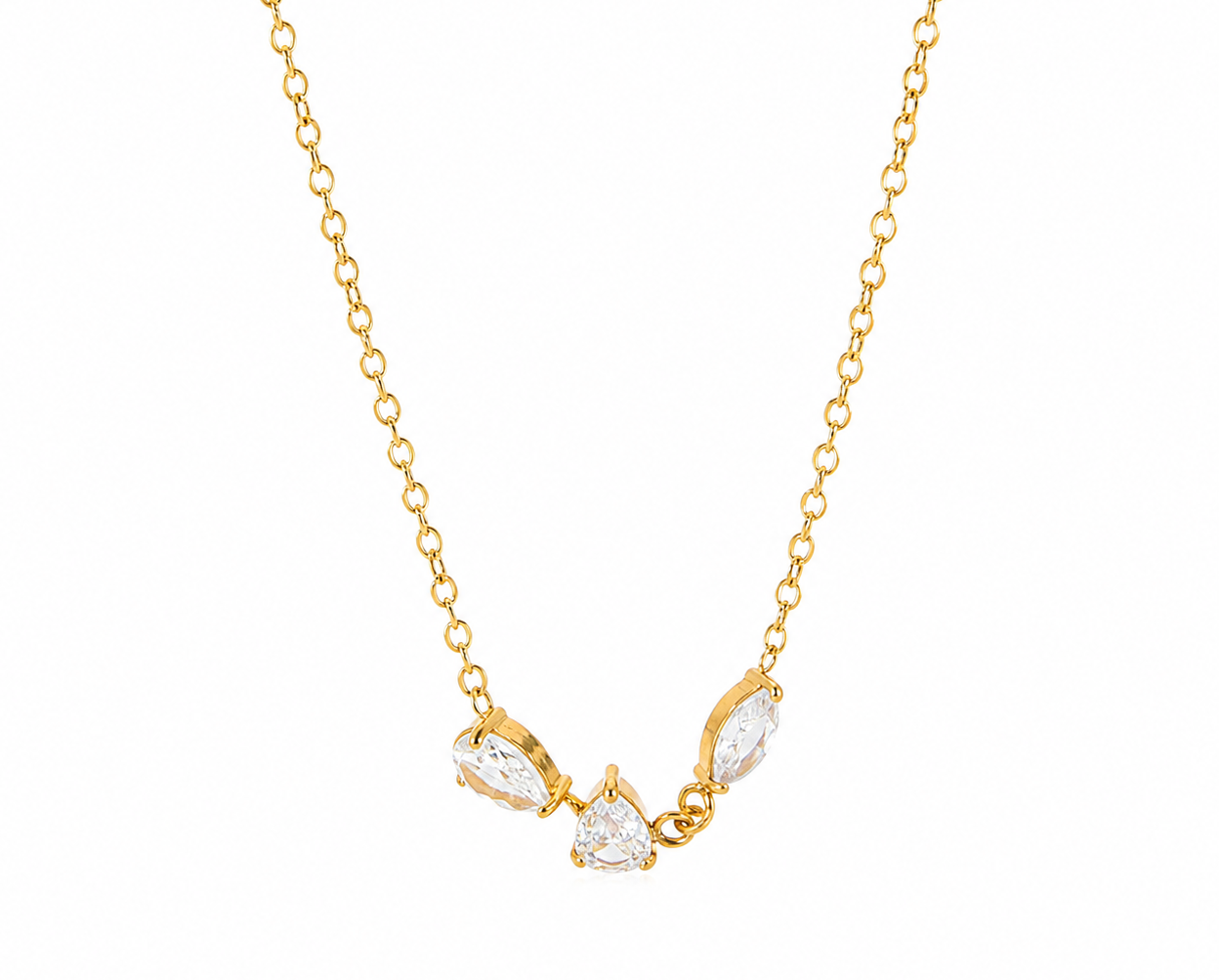 Trinity Spark Necklace