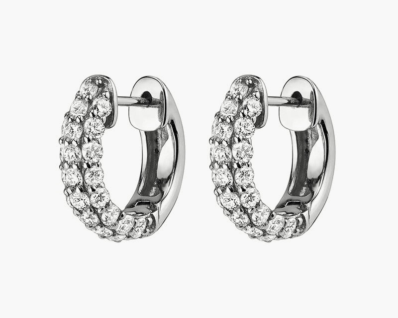 Pavé Mini Hoops