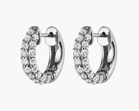 Pavé Mini Hoops