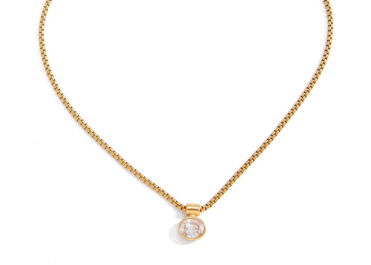 Lumi Solitaire Necklace