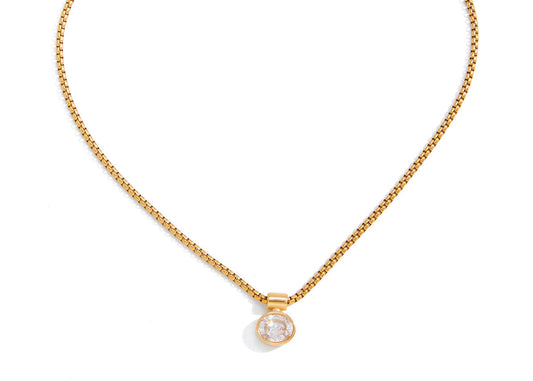 Lumi Solitaire Necklace