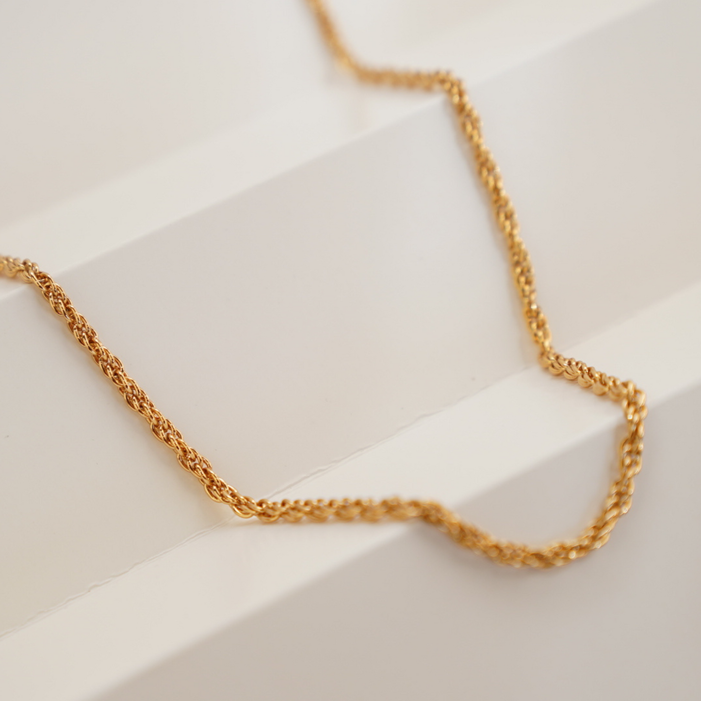 Petit Round Chain Necklace