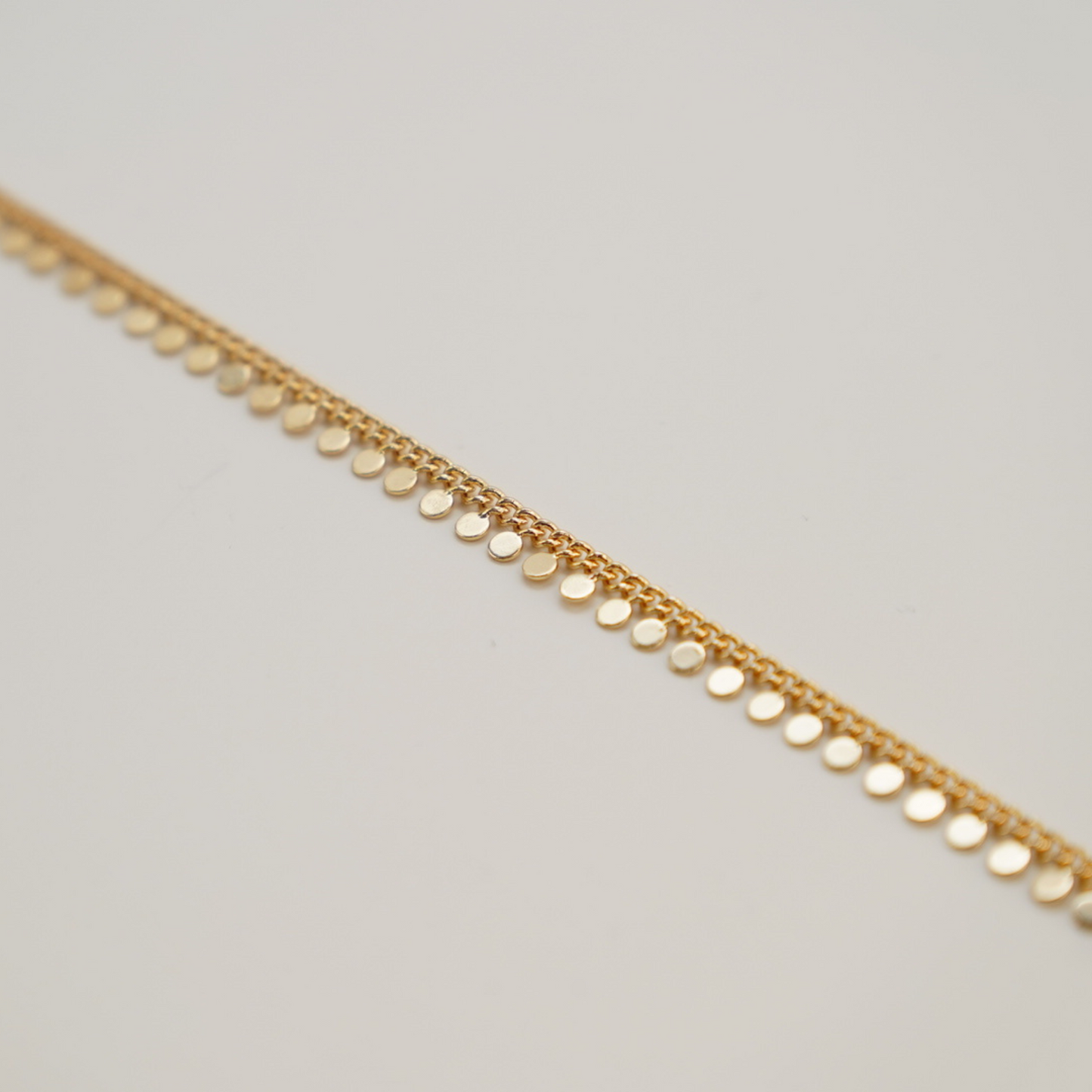 Round Drops Chain Necklace