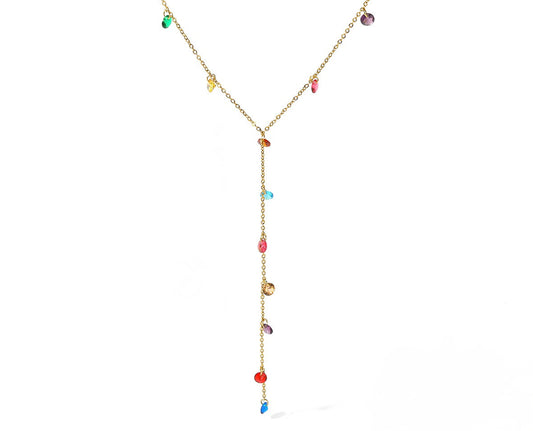Crystal Cascade Necklace