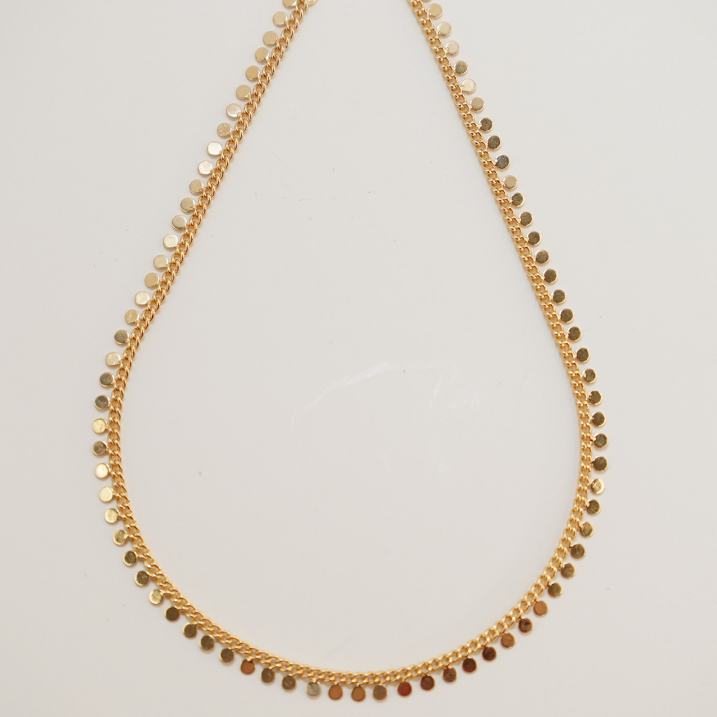 Round Drops Chain Necklace