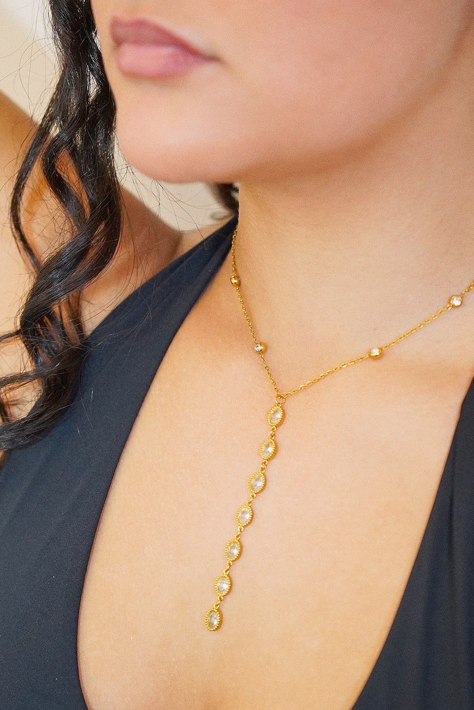 Lumi Cascade Necklace