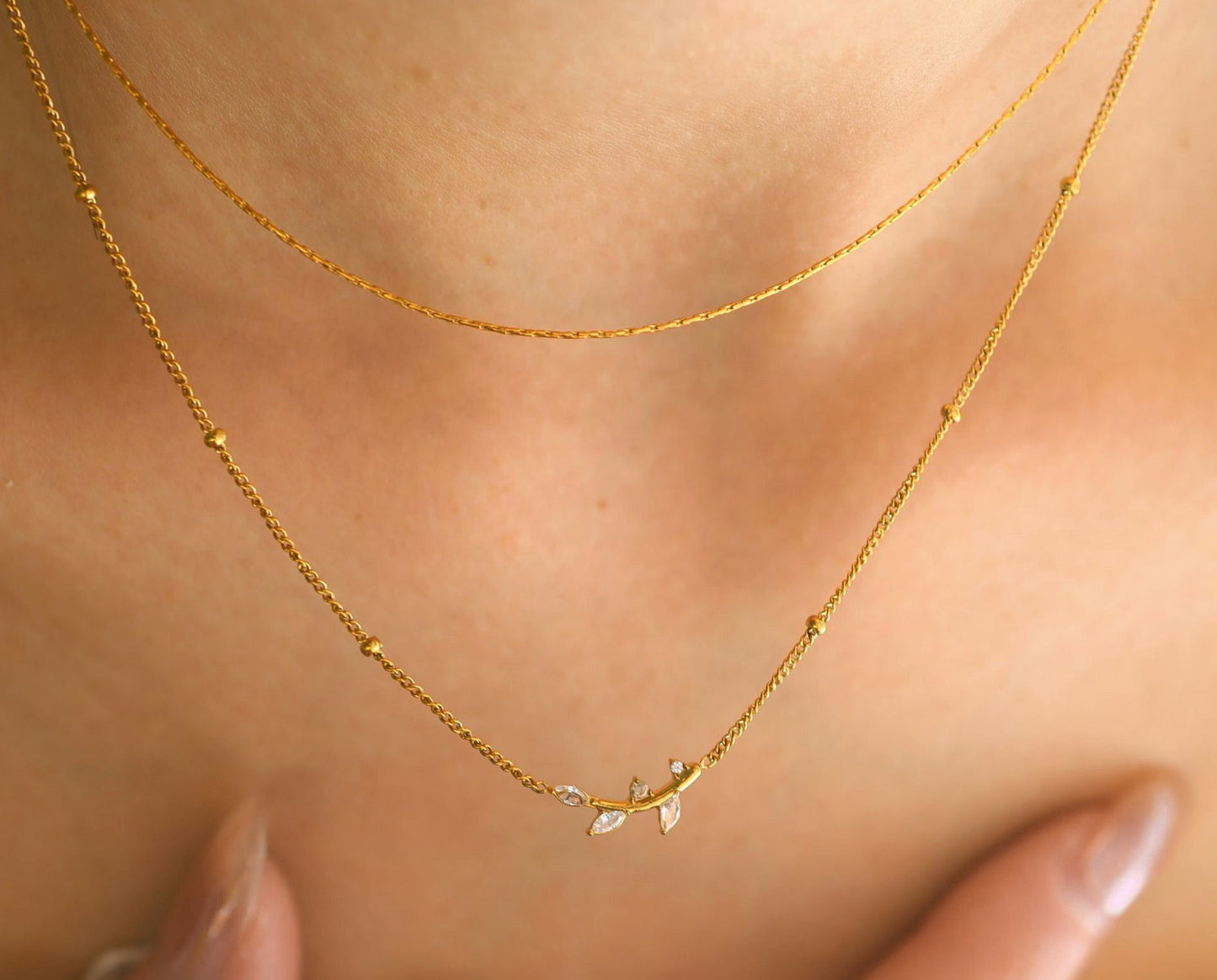 Starlit Vine Necklace