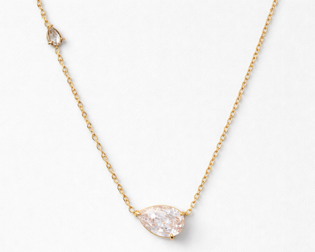 Lumi Duo Drop Necklace