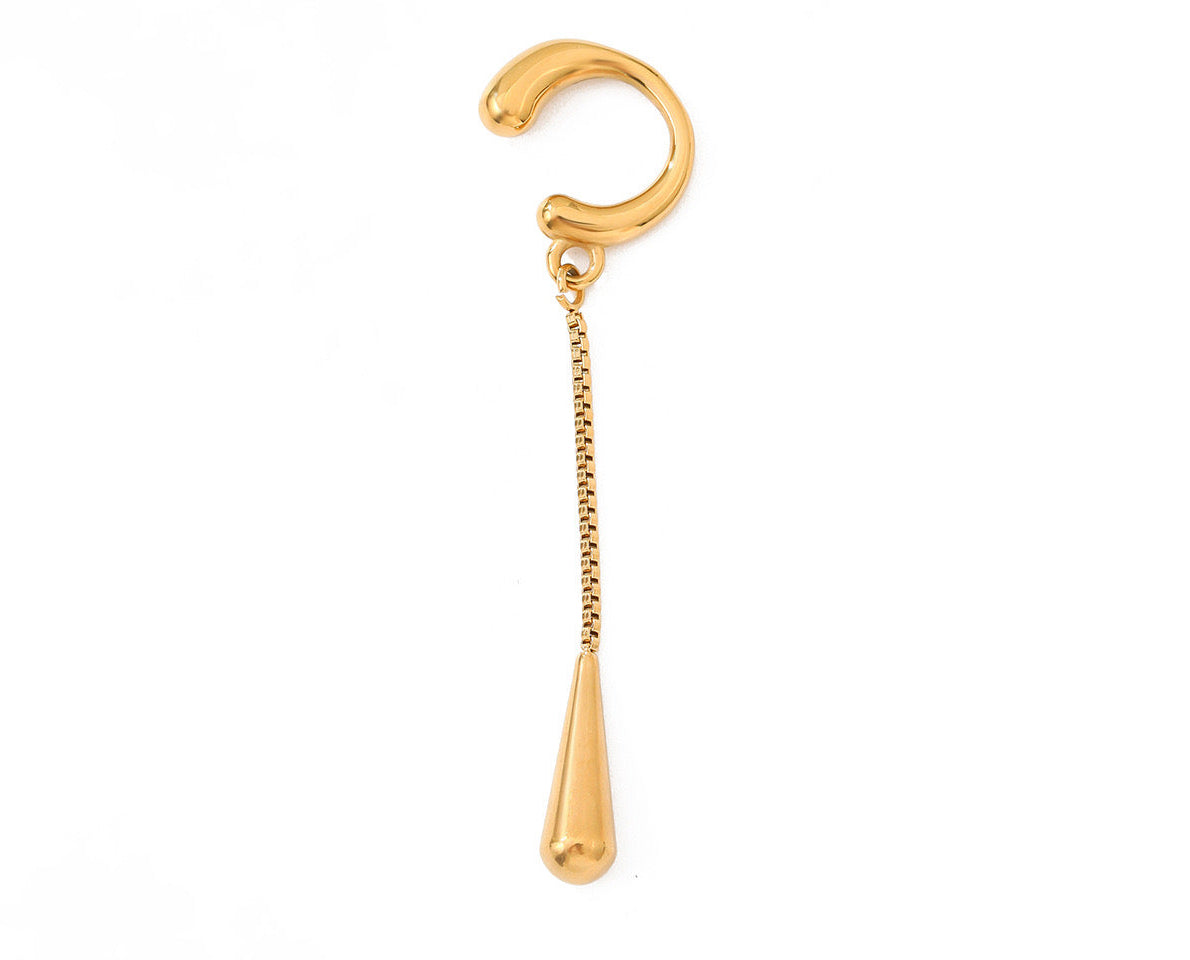 Noir Drop Ear Cuff