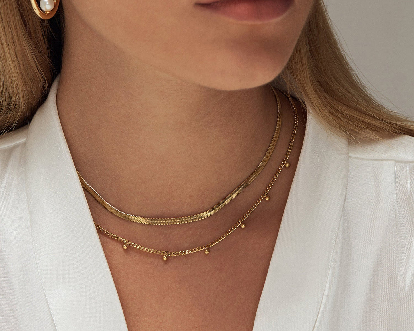 Silk Chain Necklace