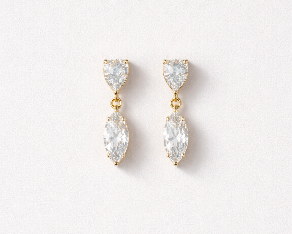 Duo Drop Earrings