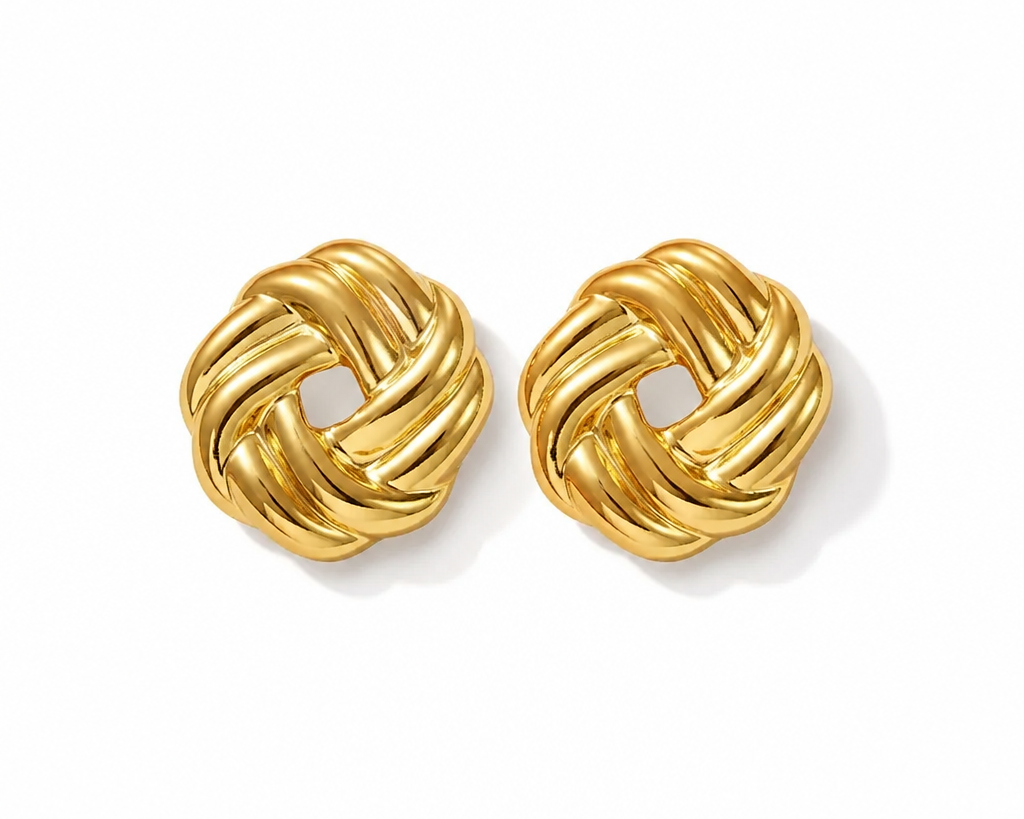 Woven Knot Studs