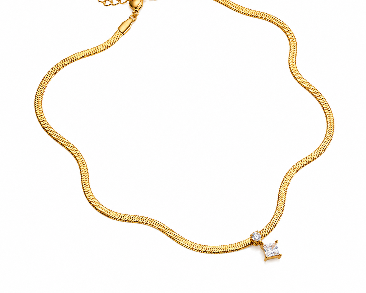 Celeste Snake Chain Necklace