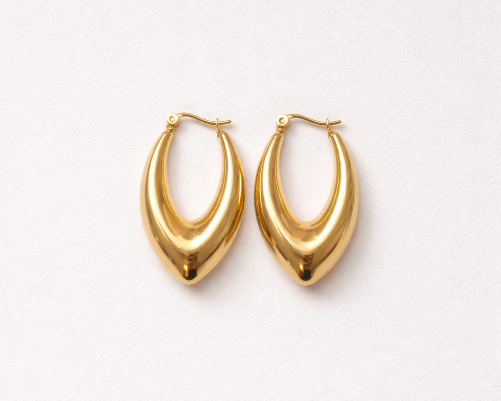 Elongated Glow Hoops