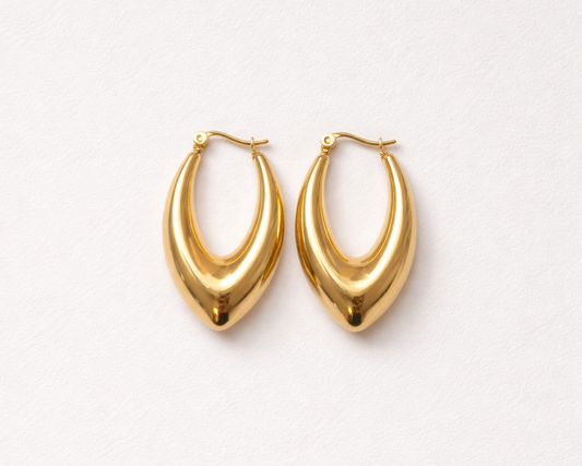 Elongated Glow Hoops