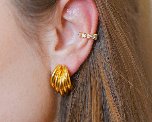 Triple Croissant Hoops