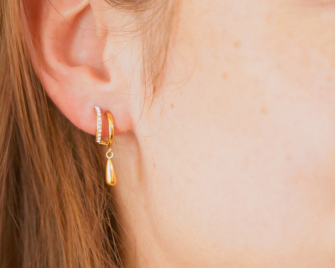 Double Drop Hoops