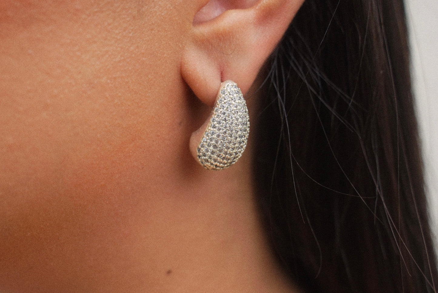 Gemstones Drop Huggies