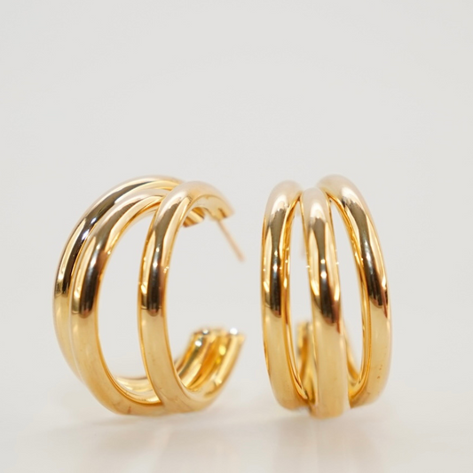 Triple Croissant Hoops